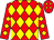 Red and yellow diamonds (All For The Craic Partnership)